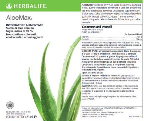 Herbal Aloe Max Herbalife
