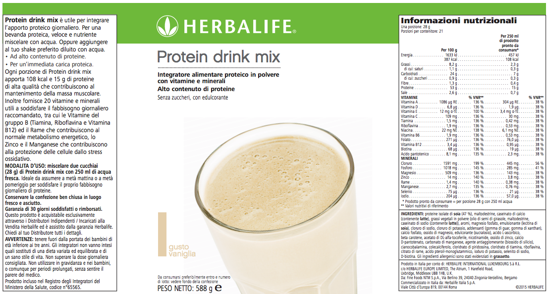 protein drink mix
